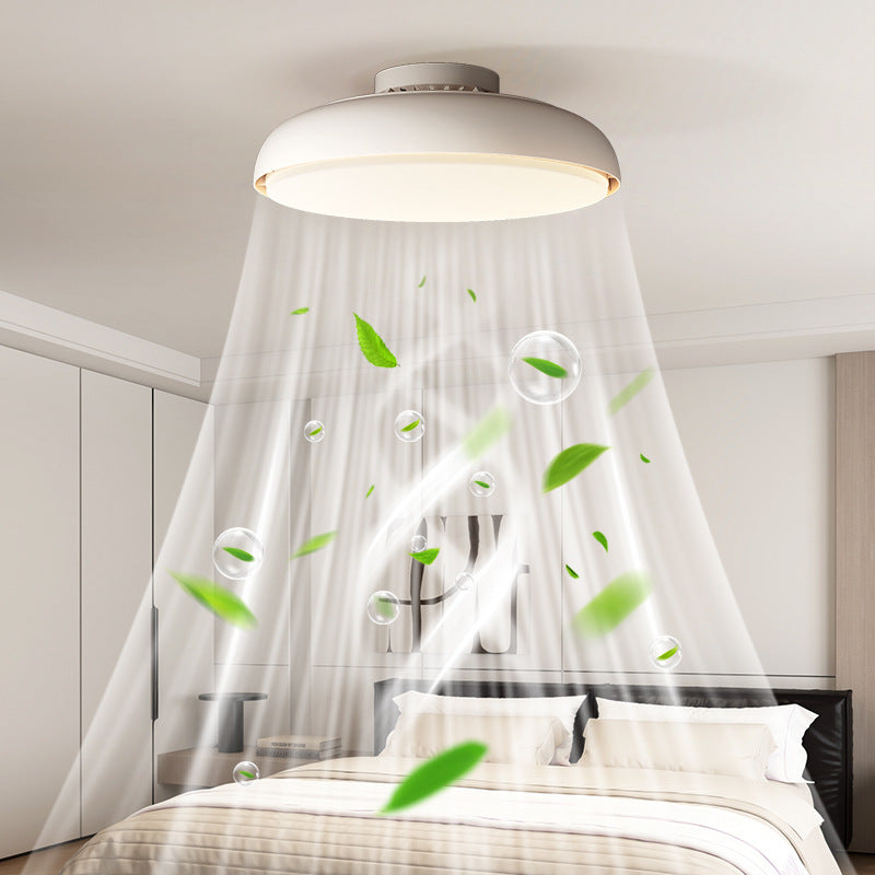 Moderner Deckenventilator mit integrierter LED-Leuchte