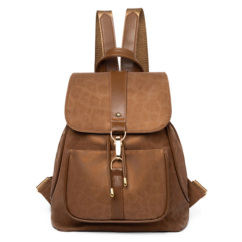 Vintage Leder Rucksack Karnz