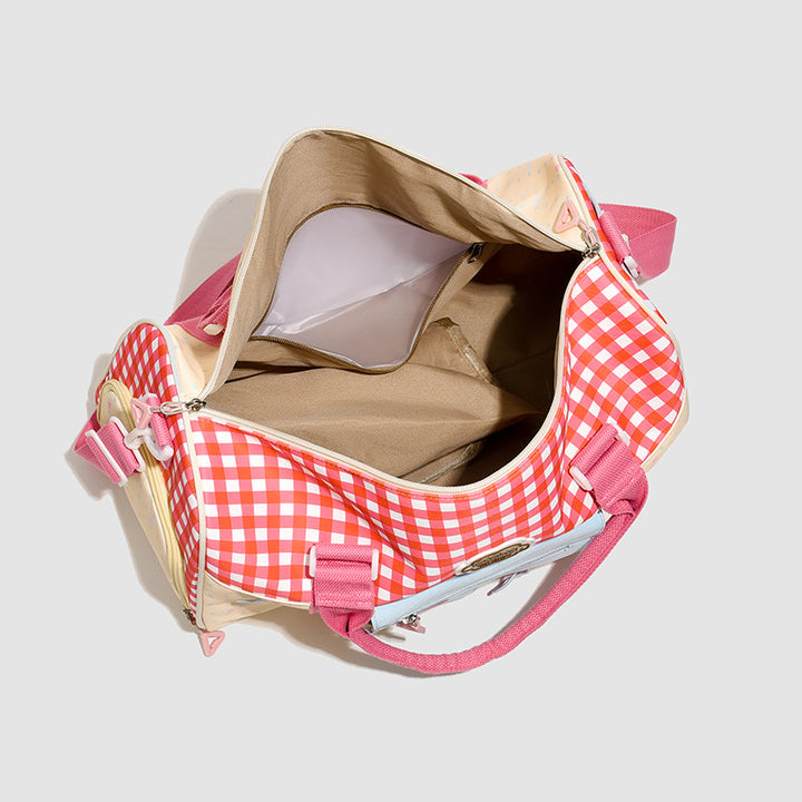 Verspielt gemusterte Tragetasche Duffle Bag Karnz