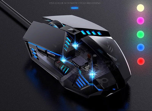 Ergonomische Gaming-Maus mit anpassbarem DPI Karnz