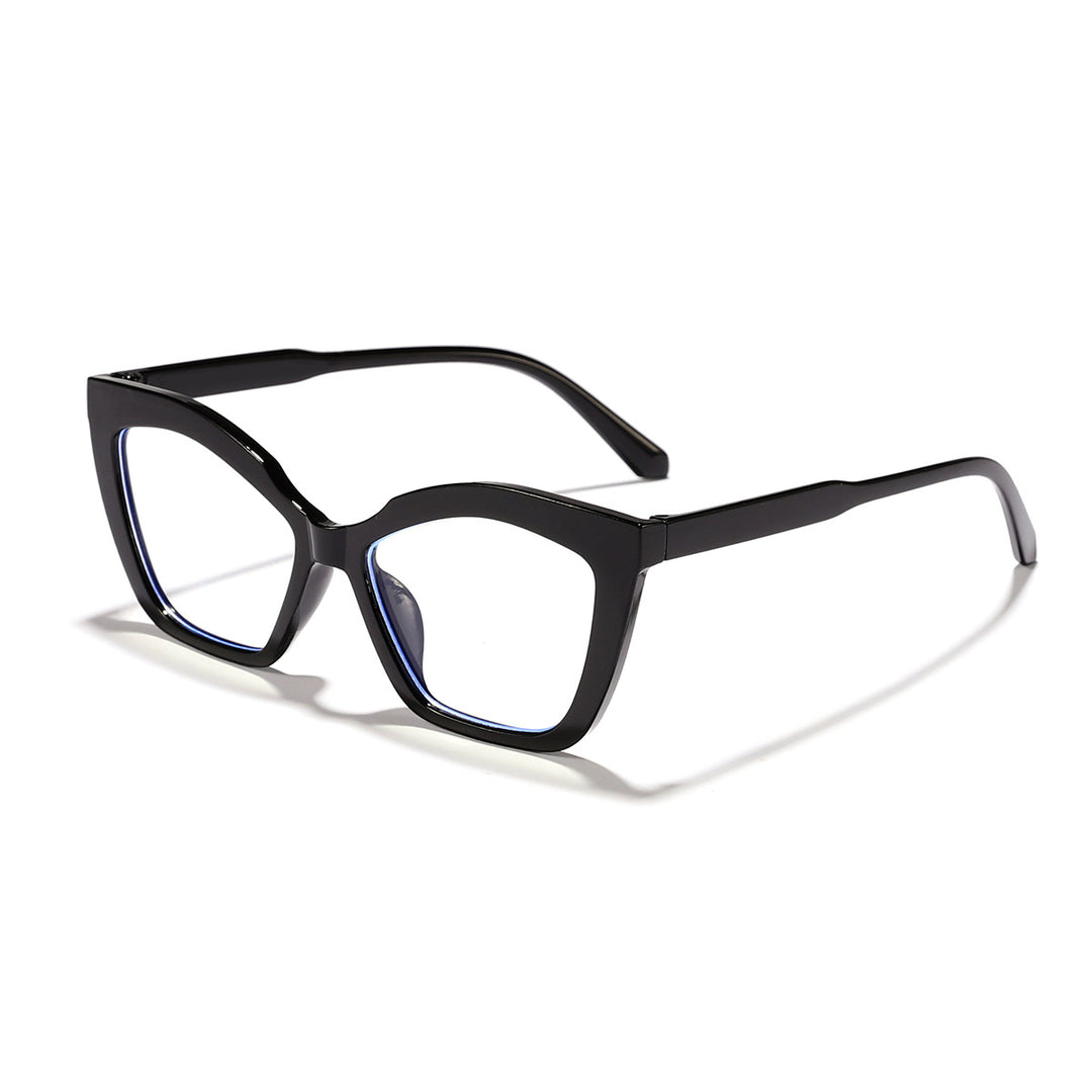 Damen extravagante Cat-Eye Sonnenbrille Karnz