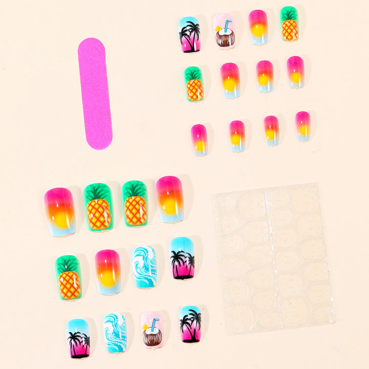 Tropical Paradise Nagel Kunst Set Karnz