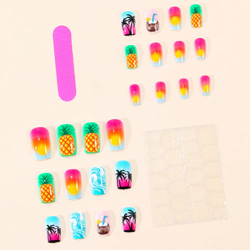 Tropical Paradise Nagel Kunst Set Karnz