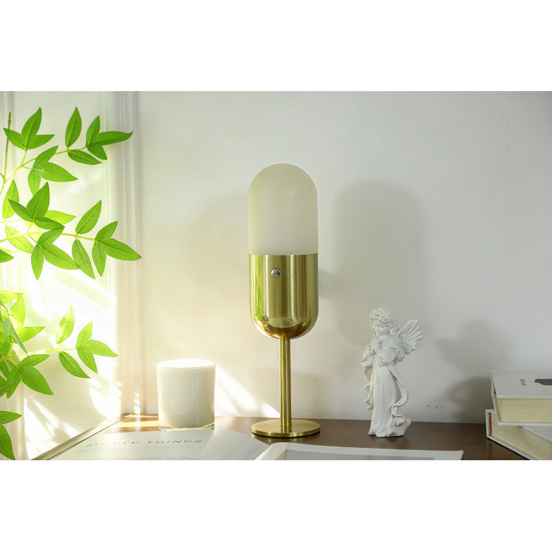Moderne Messing Tischlampe