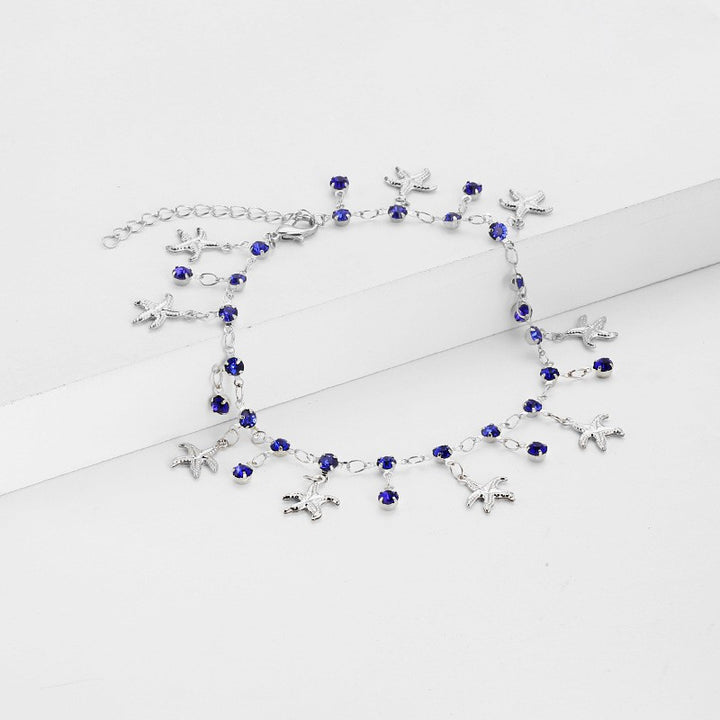 Seestern Charm Fußkette Karnz