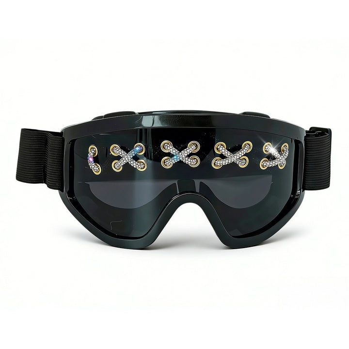 Damen Sportliche Schutzbrille im modernen Design mit innovativen Details Karnz