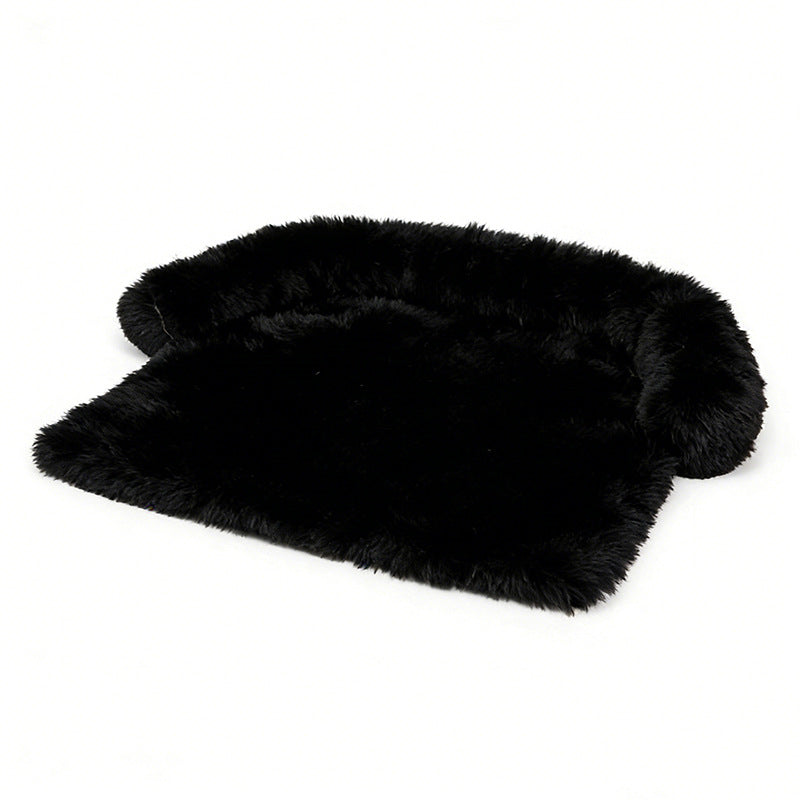 Luxuriöser Faux Fur Lounger Hundebett