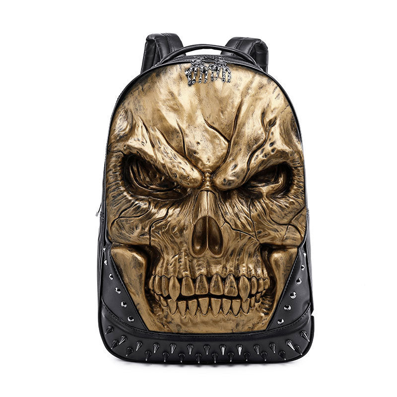 Kreativer Rucksack mit Totenkopf-Design Karnz