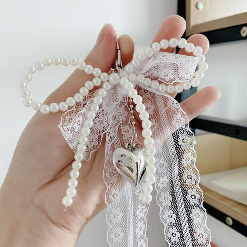 Eleganter Herz Anhänger Charm Schlüsselanhänger Karnz