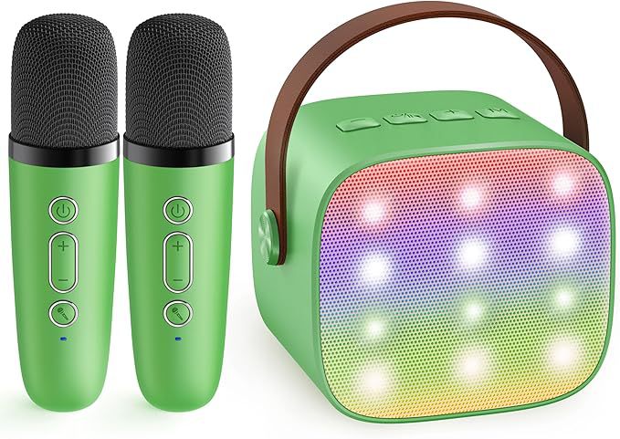 Bluetooth Karaoke Mikrofon und Lautsprecher Set Karnz