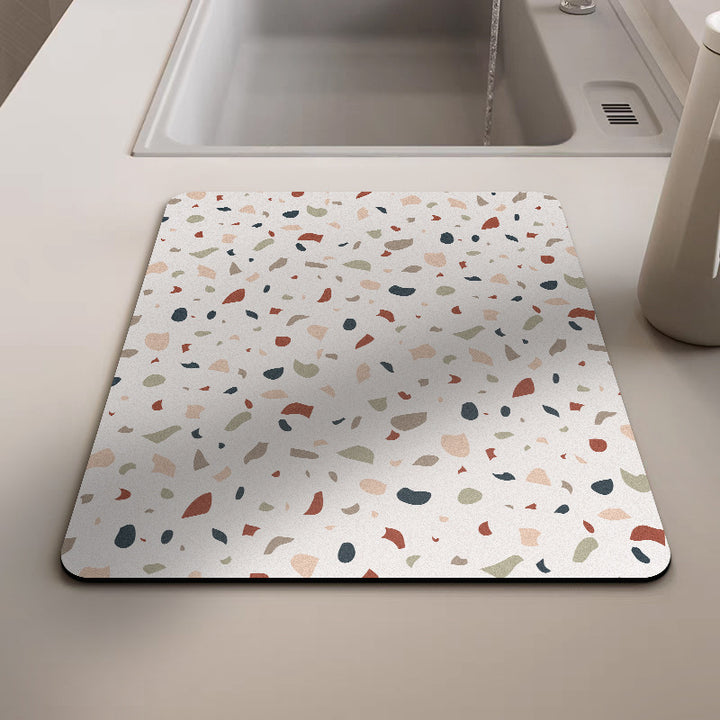 Terrazzo Design Küchenteppich