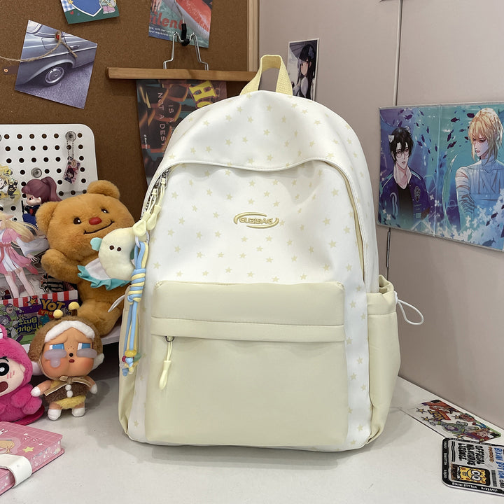 Stylische bedruckte Rucksack mit lustigen Charakterakzenten Karnz