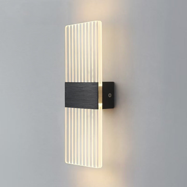 Zeitgenössische Kristall-Wandlampe
