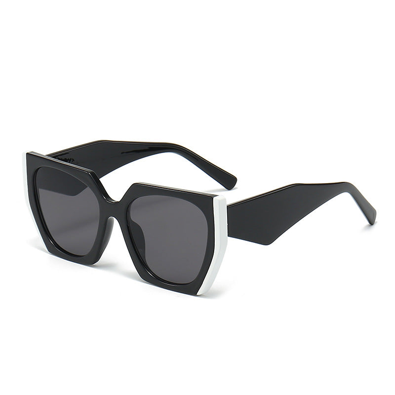 Damen Oversized Sonnenbrille mit markantem eckigem Design Karnz