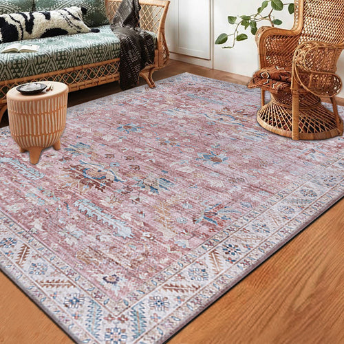 Modern Vintage-inspirierter dekorativer Teppich