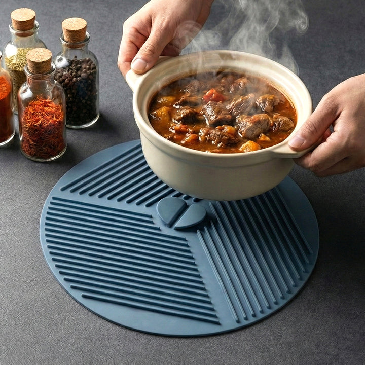 Silikon Küchendeckel mit Innovativem Dampfventil Karnz