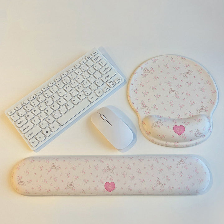 Stilvolle Florale Ergonomische Mauspad