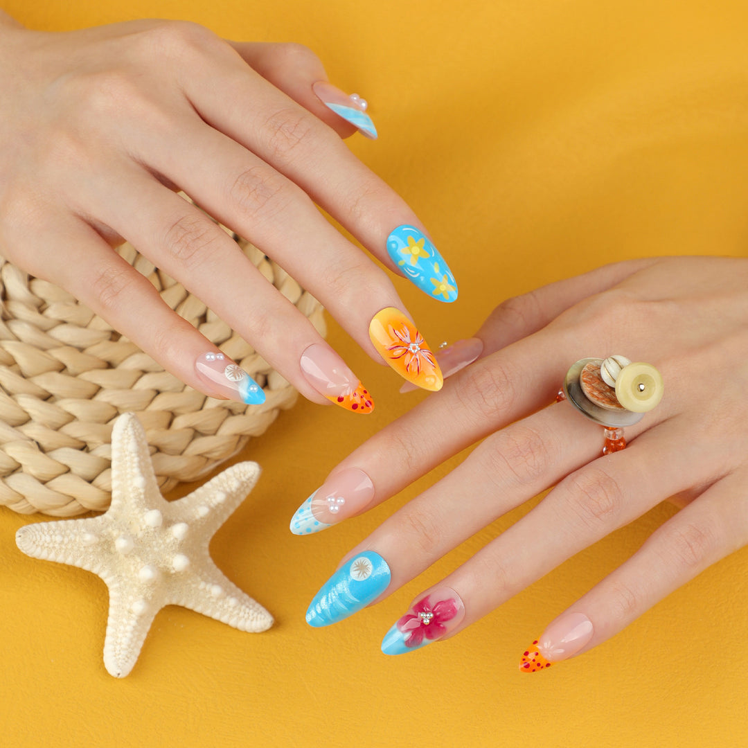 Künstliche Blumen-Nagelkunst Karnz