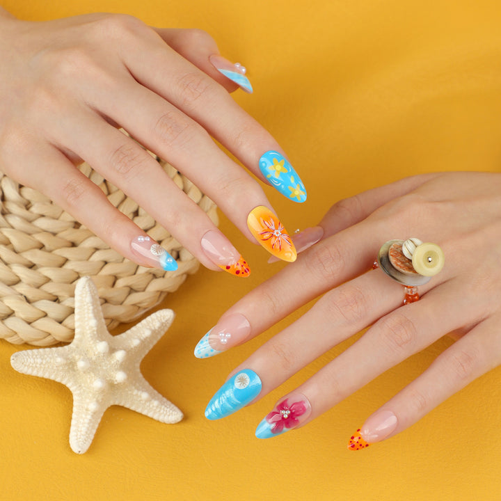 Künstliche Blumen-Nagelkunst Karnz