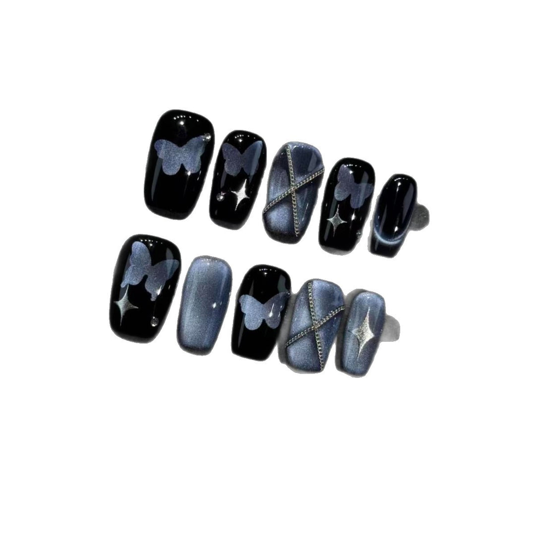 Künstlerisches Schmetterling Nagelkunst Set