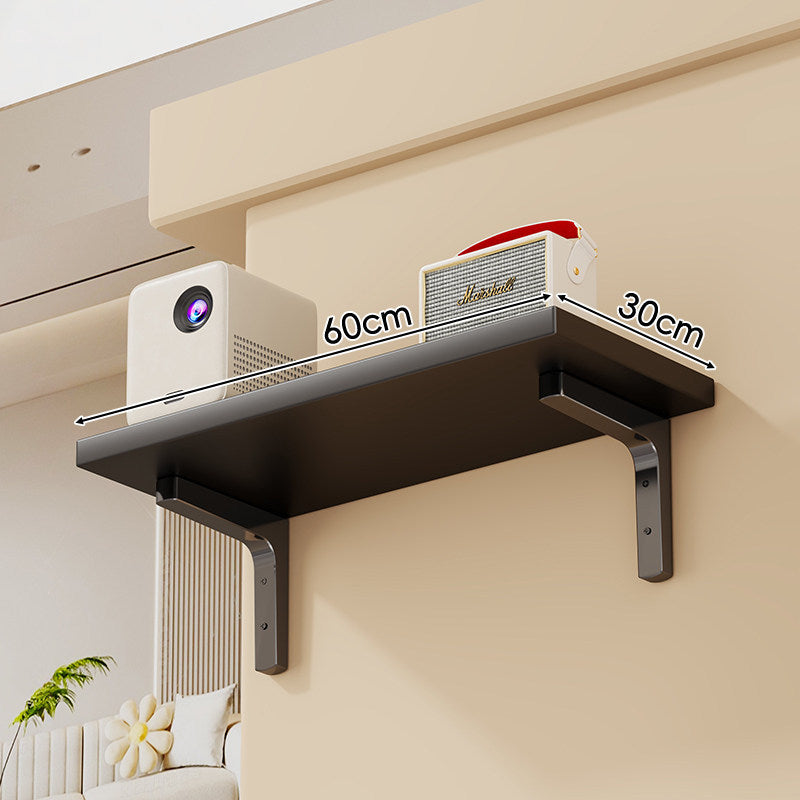 Wandmontierte schwebende Aufbewahrungse shelf mit Marmor-Effekt und Schwerlaststahlhaltern