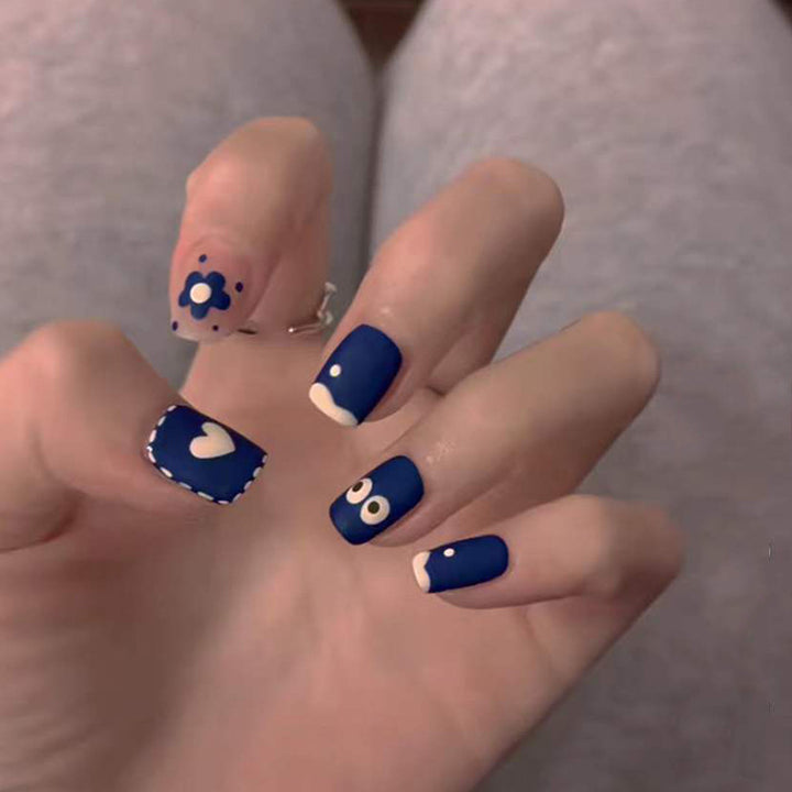 Festliche Nagelkunst Press-Ons Karnz