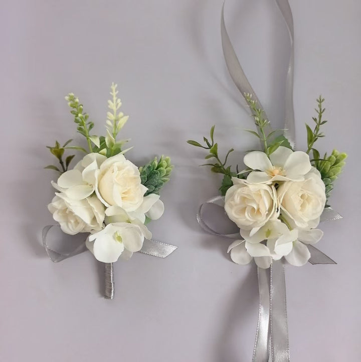 Elegante Floral Corsage Nadel