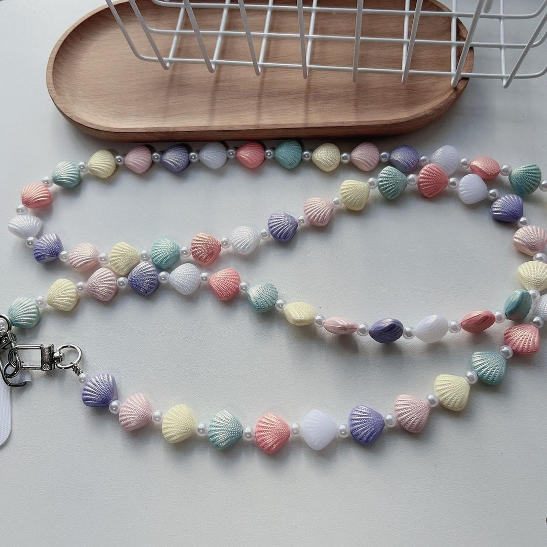 Shell Beaded Telefon Lanyard Karnz