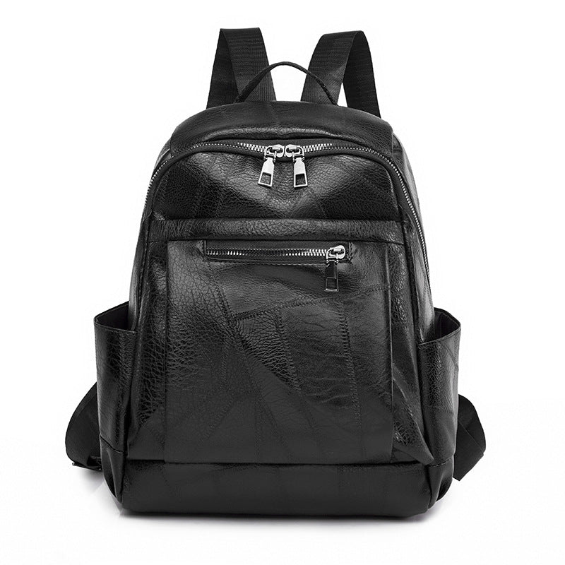 Luxuriöser Multi-Compartment Leder Rucksack Karnz