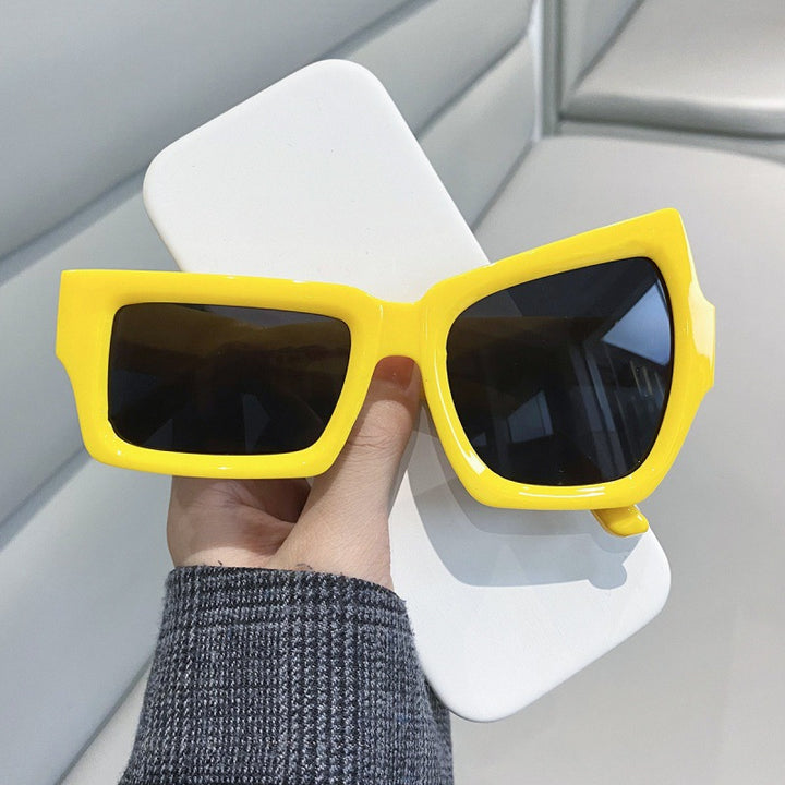 Elegante Übergroße Quadratische Sonnenbrille Karnz