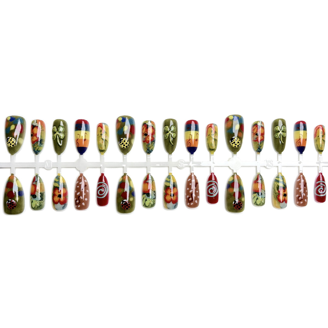 Künstlerisches Nail Art Sticker Set