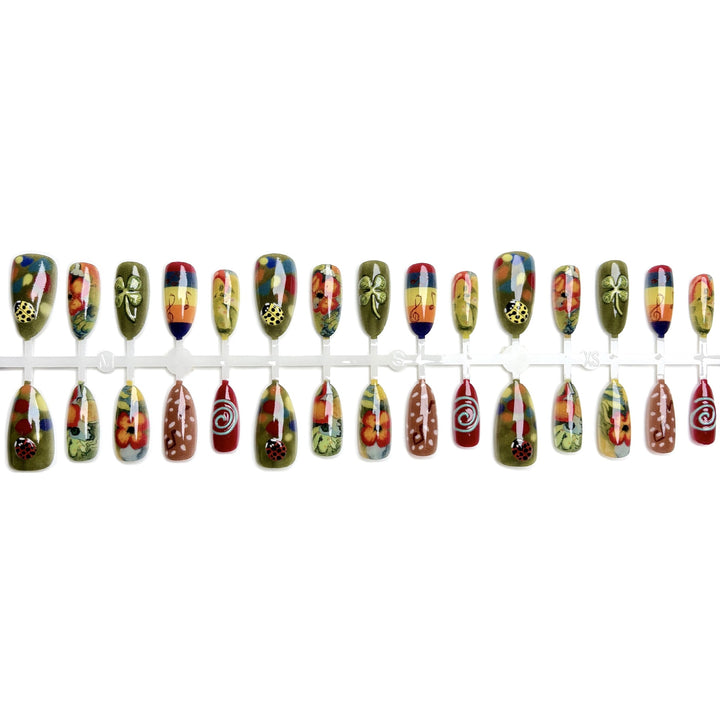Künstlerisches Nail Art Sticker Set