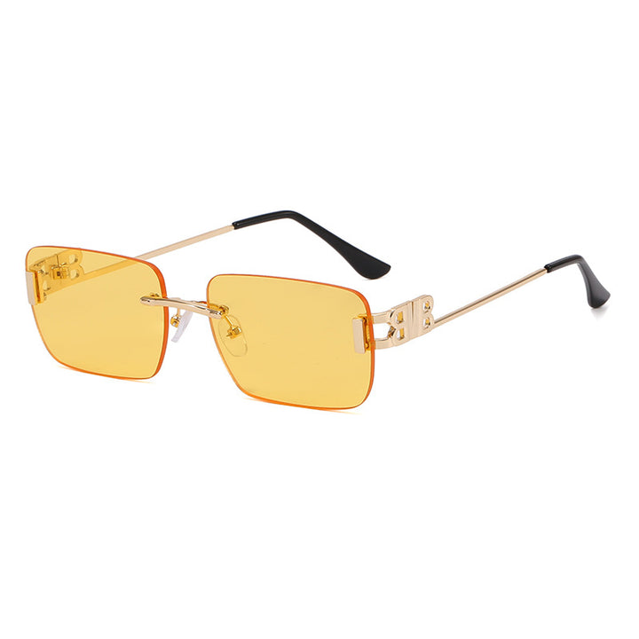 Modische Quadrat-Sonnenbrille Karnz