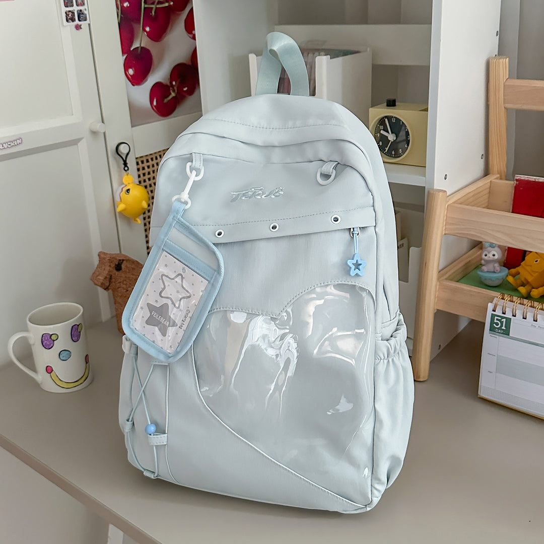 Süßer Charakter-Themen-Transparenter Rucksack Karnz