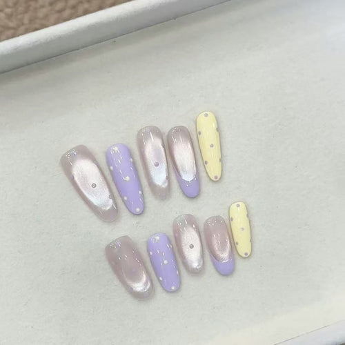 Elegantes Press-On-Nageldesign-Set Karnz