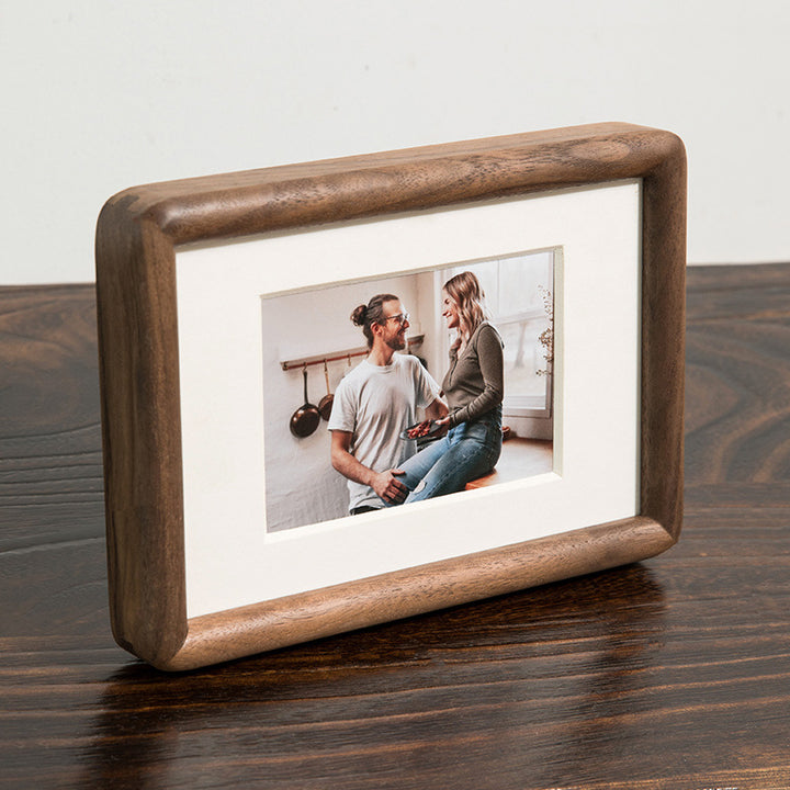 Eleganter Handgefertigter Holzrahmen