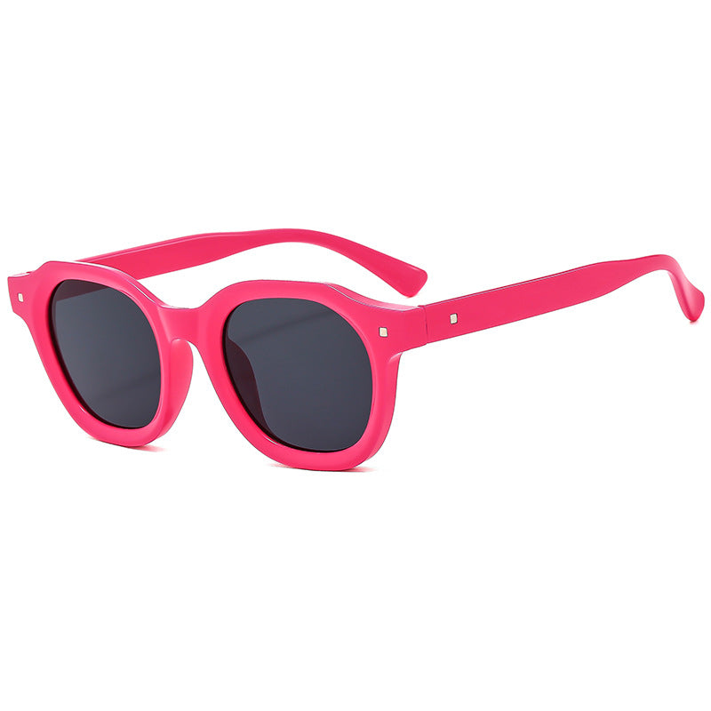 Damen moderne Retro-Sonnenbrille mit einzigartigem Design Karnz