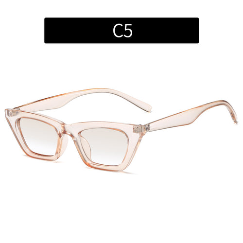 Stylische Winkelsonnenbrille