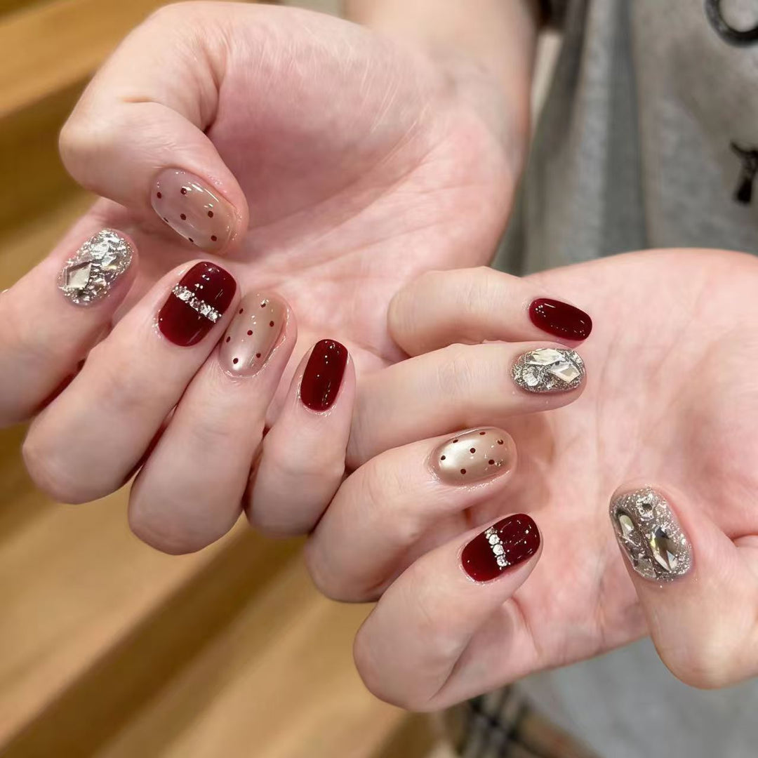 Elegantes Nagelkunst Design Set