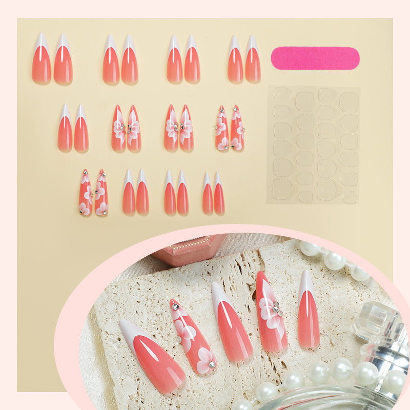 Floral Design Press-On Nail Set Karnz 1788495570