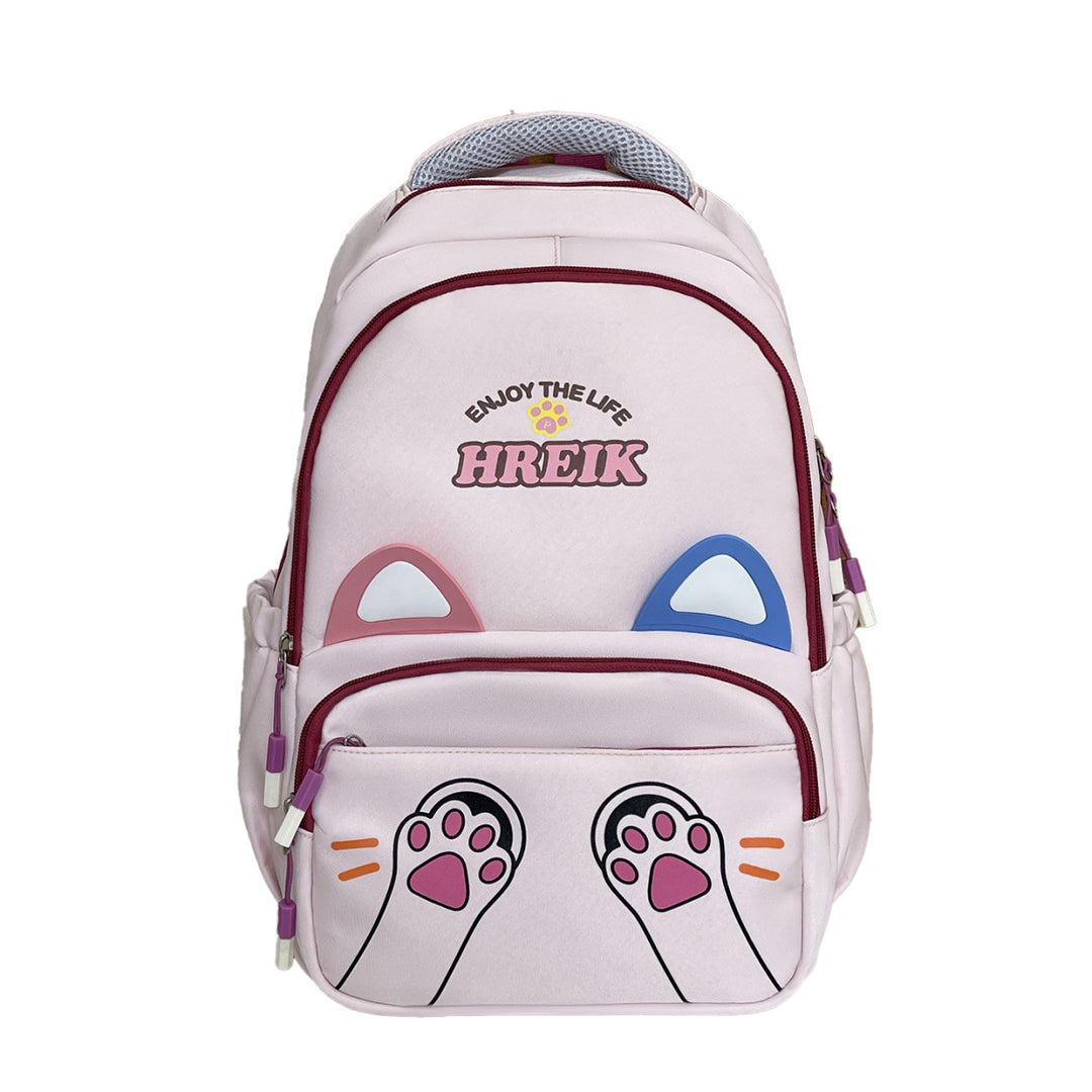 Verspielter Katzenohren-Rucksack