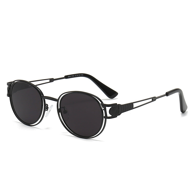Damen Sonnenbrille mit modischem Metallrahmen und komfortablen Nasenpads Karnz