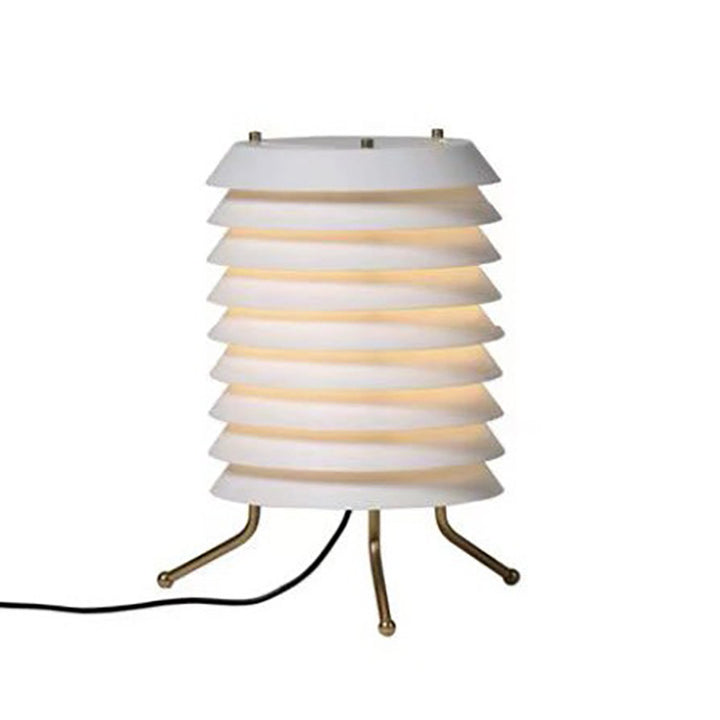 Moderne gewellte Tischlampe