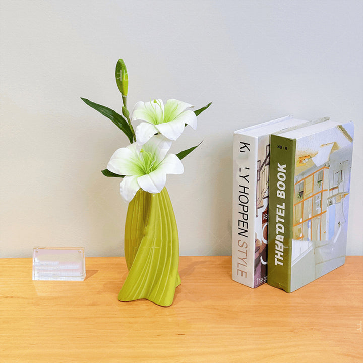 Elegante dekorative Blumenvase für die Wohnkultur
