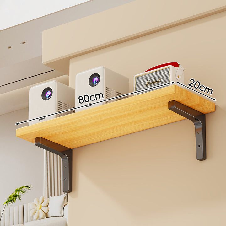 Wandmontierte schwebende Aufbewahrungse shelf mit Marmor-Effekt und Schwerlaststahlhaltern
