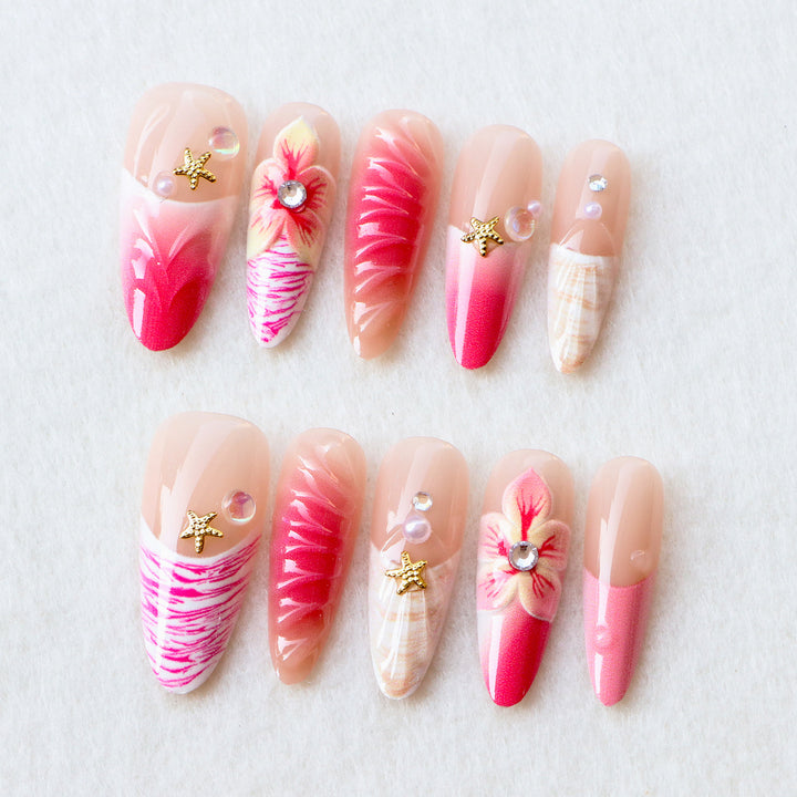 Floral Design Nagelkunst