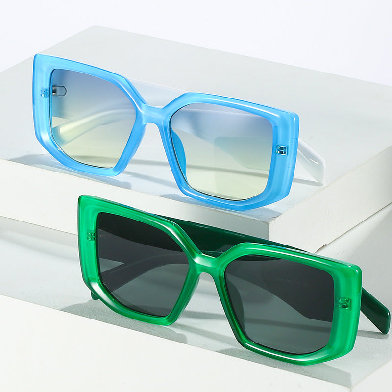 Statement Quadrat Sonnenbrille Karnz