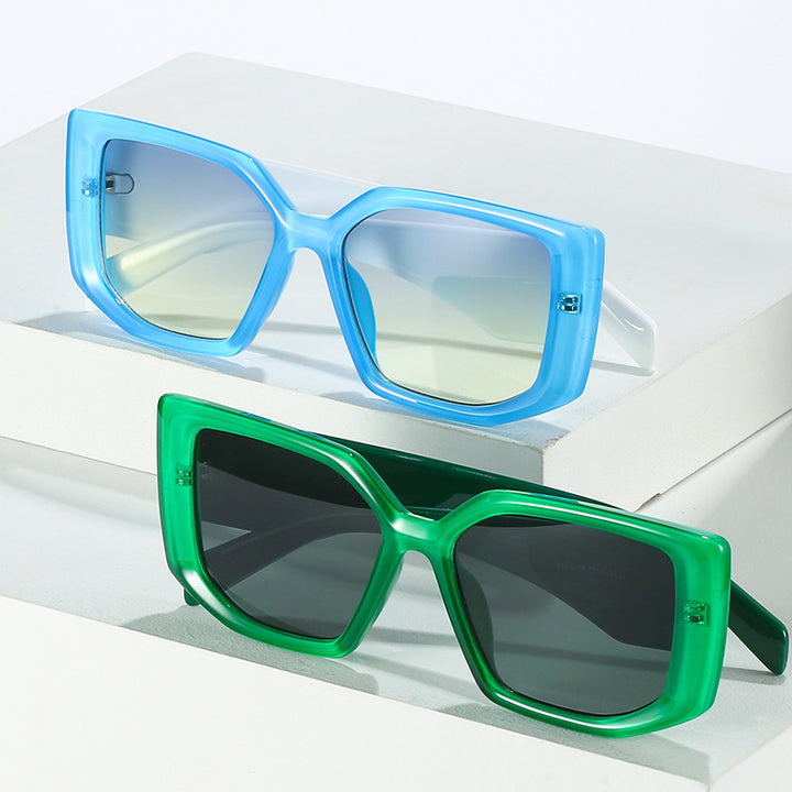 Statement Quadrat Sonnenbrille Karnz