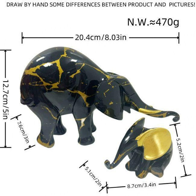 Dekorative Elefantenfigur Karnz