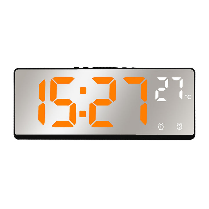 Digitaler Wecker mit Spiegel-Display und Temperaturfunktion Karnz